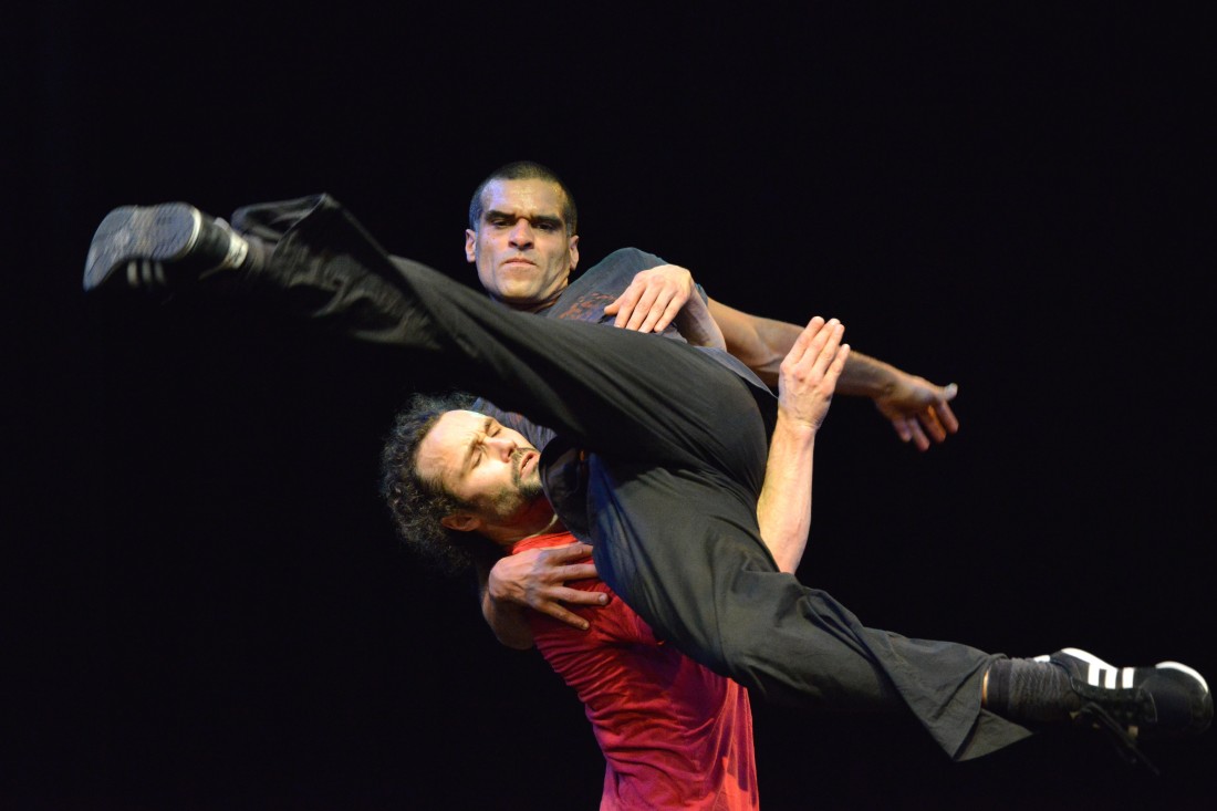 Company Chameleon - Landscape. 2 Dancers Kick Company Chameleon return to Lancaster with their latest Dance Theatre production 'Beauty of the Beast' 13th May 2015