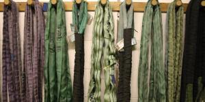 Photos of the span straps in the workshop Rigging